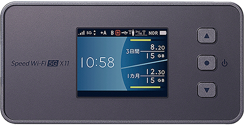 【無制限5G】X11